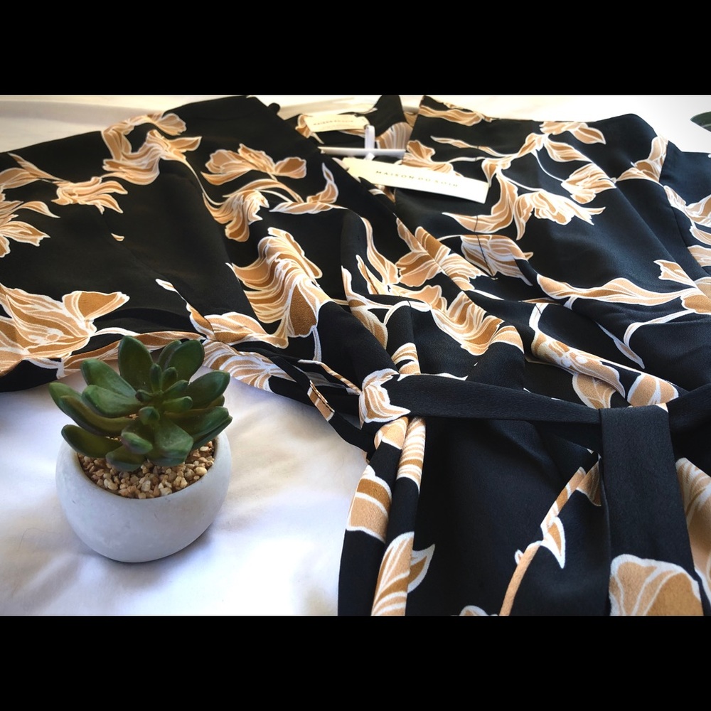 Maison Du Soir Floral Kimono/Dress/Cover-up - Picture 4 of 8